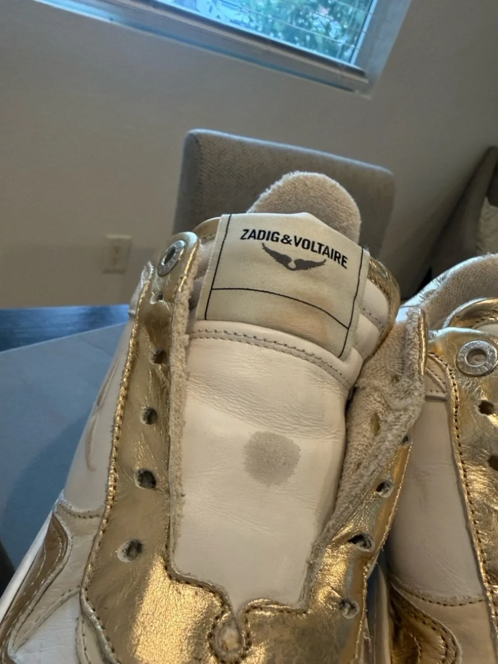 Zadig&Voltaire Low-Top Wings Sneakers - Picture 9 of 11